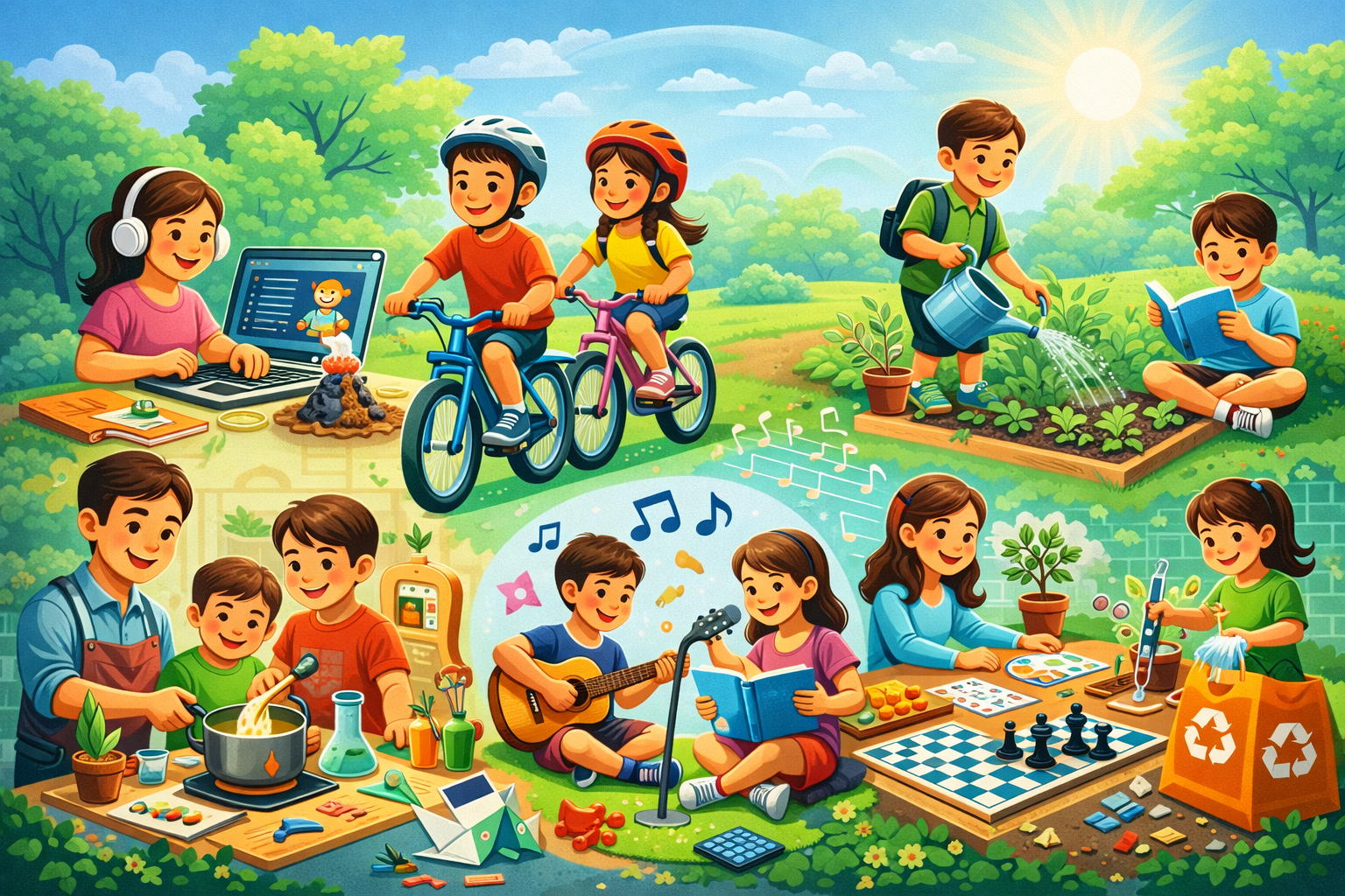 Summer Vacation Activities