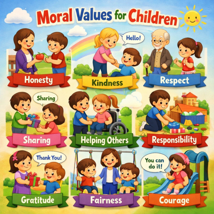 Children First Values Moral Values for Children 7 Best Ultimate Guide - Vikalp India