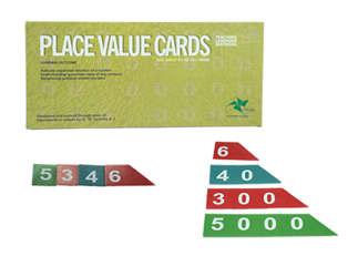 Place Value Card, place value blocks, Digit Games,