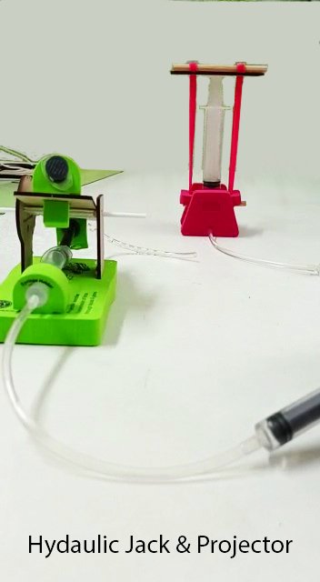 Hydraulic Jack Projector