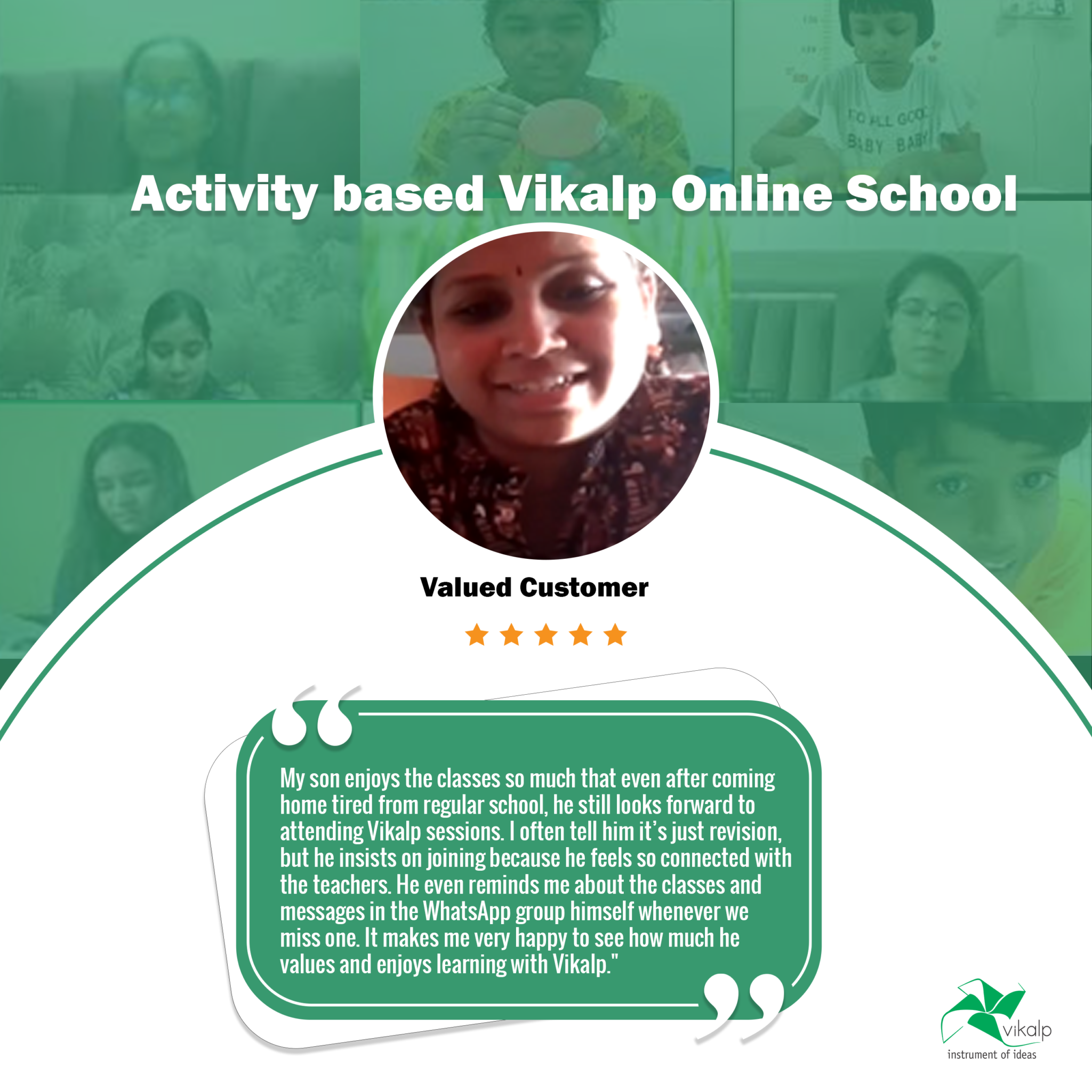 5 Inspiring Testimonials on How Vikalp Transformed Learning - testimonials