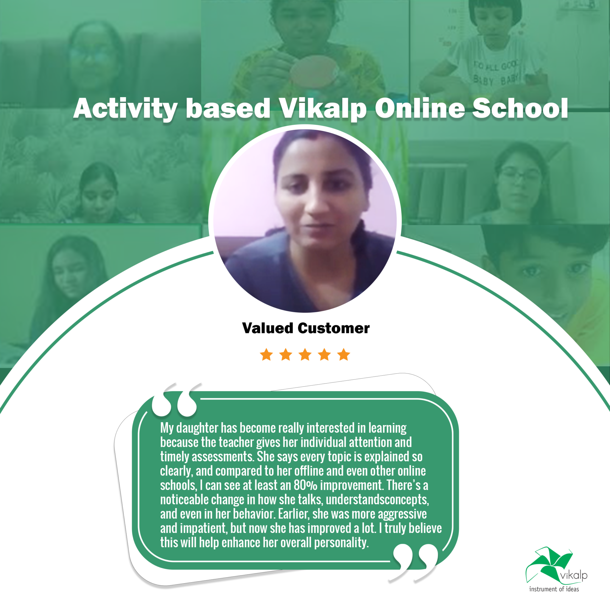 5 Inspiring Testimonials on How Vikalp Transformed Learning - testimonials