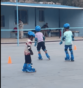 Kids Skating Success