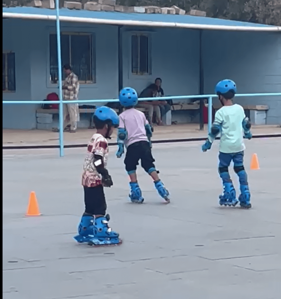 Kids Skating Success